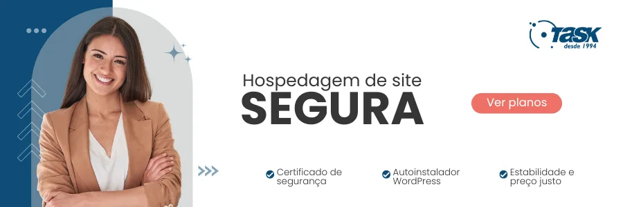 Hospedagem de site segura